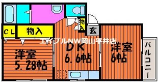 フェニックスDの物件間取画像